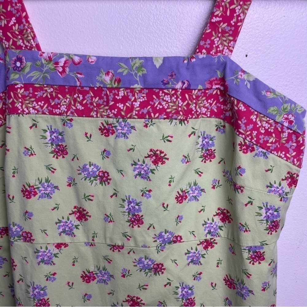 Hanna Andersson Cotton Fairy Feminine dress size 10 Apron dress multi colored - Picture 4 of 7